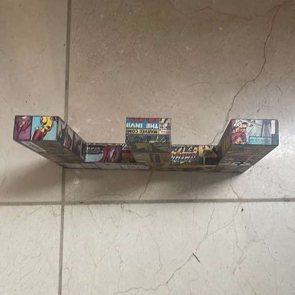 Marvel Superheroes Letter E Sign Home Decoration Wall Decor Kids Room Man CaveMa - Picture 5 of 7